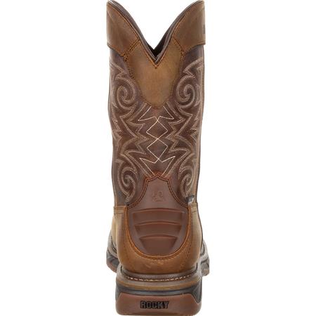 Rocky Iron Skull Composite Toe Waterproof Western Boot, 10M RKW0249